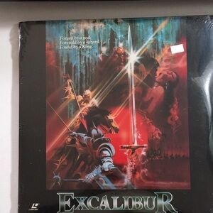 EXCALIBUR Laser Disc Movie WARNER HOME VIDEO